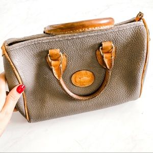 Vintage Dooney And Bourke Leather Satchel